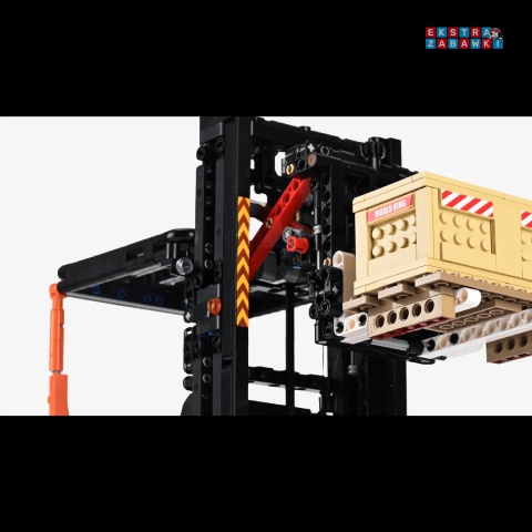[17040] Klocki 1506 el. konstrukcyjne model wózka widłowego Mould King