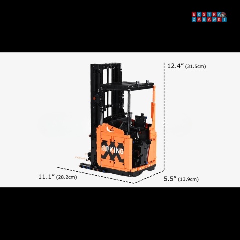 [17040] Klocki 1506 el. konstrukcyjne model wózka widłowego Mould King