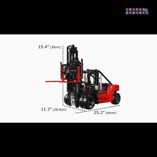 [17045] Klocki 4579 el. Technic wózek widłowy zdalnie sterowany RC Mould King