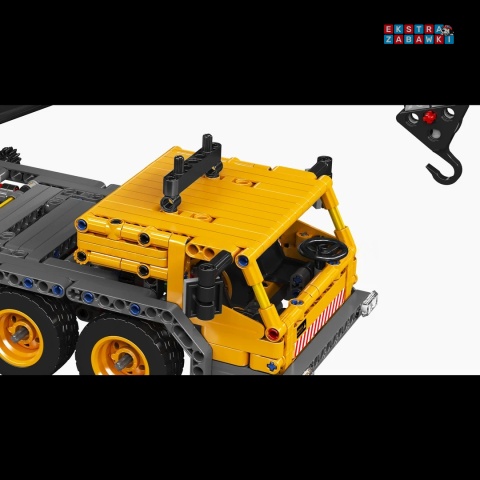 [17058S] Klocki 1020 el. konstrukcyjne Technic mechaniczny żuraw Mould king