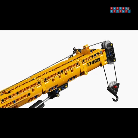 [17058S] Klocki 1020 el. konstrukcyjne Technic mechaniczny żuraw Mould king