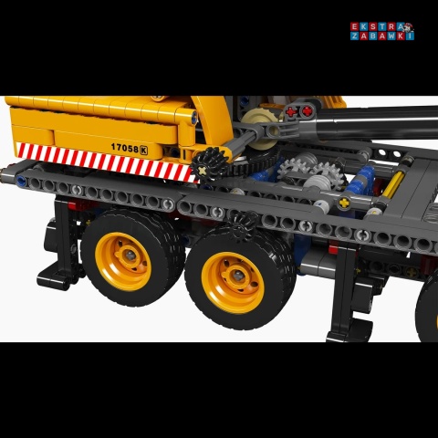 [17058S] Klocki 1020 el. konstrukcyjne Technic mechaniczny żuraw Mould king