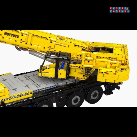 [17073] Mould king 3218 el. Ciężarówka z dużym dźwigiem RC klocki Technic