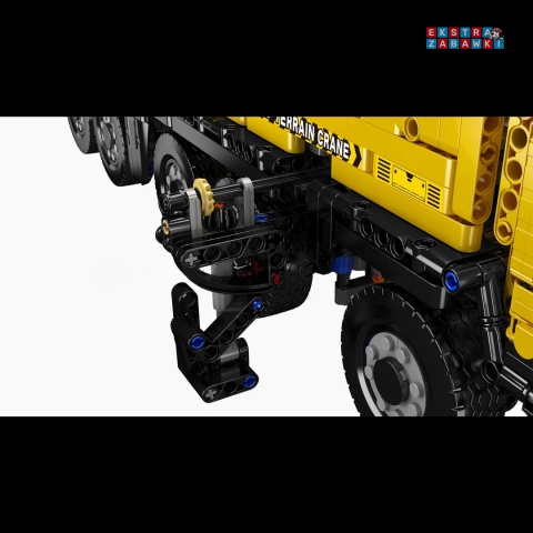 [17073] Mould king 3218 el. Ciężarówka z dużym dźwigiem RC klocki Technic