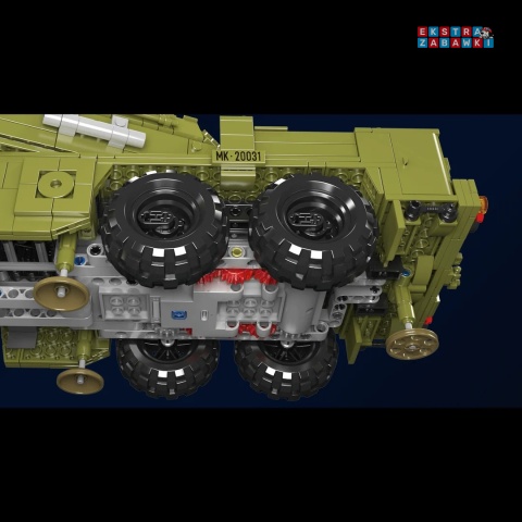 [20031] Klocki 1923 el. Technic zdalnie sterowana haubica RC Mould King