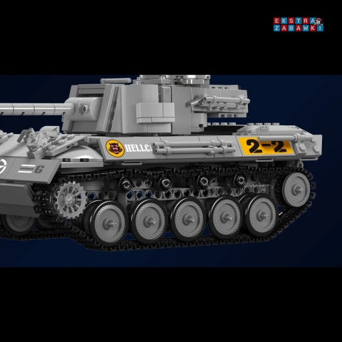 [20032] Klocki 971 el. konstrukcyjne Technic Czołg M16 Zdalnie sterowany Mould King