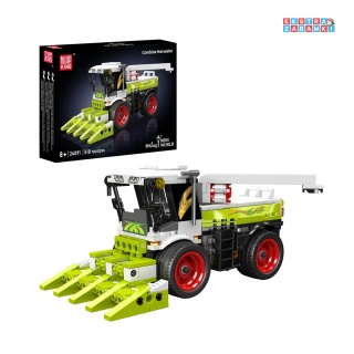 [24091] Klocki 510 el. konstrukcyjne pojazd rolniczy mini kombajn Mould King