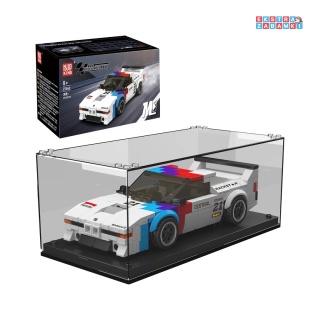 [27062S] Klocki Konstrukcyjne auto sportowe M1 białe 411 el. Mould King