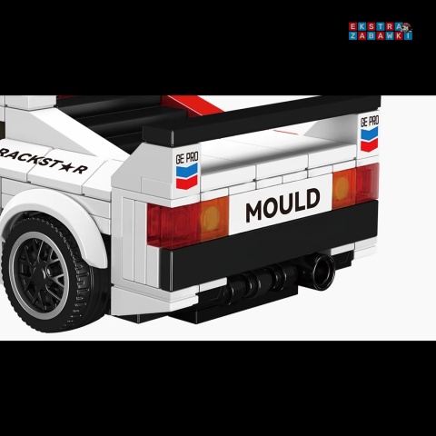 [27062S] Klocki Konstrukcyjne auto sportowe M1 białe 411 el. Mould King