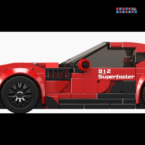 [27079] Klocki 449 el. Auto Mansory 812 Supercar w gablocie konstrukcyjne Mould King
