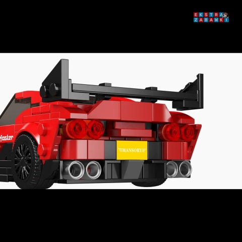 [27079] Klocki 449 el. Auto Mansory 812 Supercar w gablocie konstrukcyjne Mould King