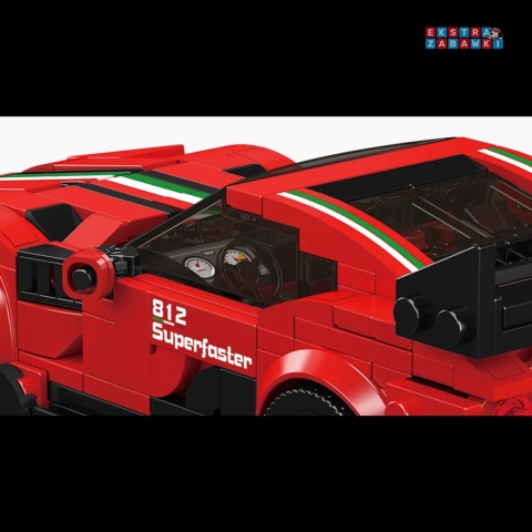 [27079] Klocki 449 el. Auto Mansory 812 Supercar w gablocie konstrukcyjne Mould King