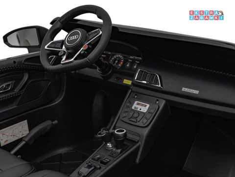 Brązowe Audi Spyder R8 Lift na akumulator - 2x200W, 24V/14Ah, ekoskóra - [A3000]