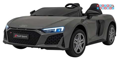 Brązowe Audi Spyder R8 Lift na akumulator - 2x200W, 24V/14Ah, ekoskóra - [A3000]