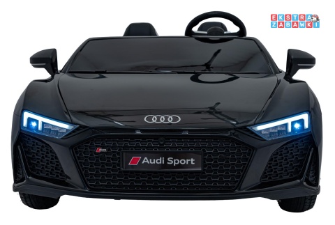 Audi Spyder R8 Lift na akumulator - czarny, 2x200W 24V/14Ah, ekoskóra - [A3000]