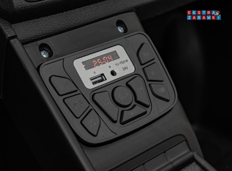 Audi Spyder R8 Lift na akumulator - czarny, 2x200W 24V/14Ah, ekoskóra - [A3000]