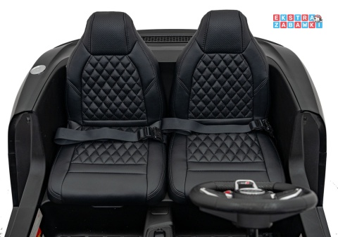 Audi Spyder R8 Lift na akumulator - czarny, 2x200W 24V/14Ah, ekoskóra - [A3000]