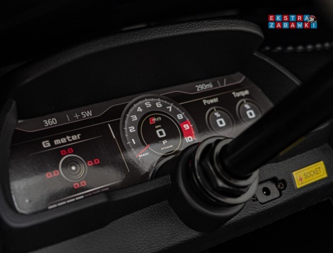 Żółte Audi Spyder R8 Lift na akumulator - 2x200W, 24V/14Ah, ekoskóra - [A3000]