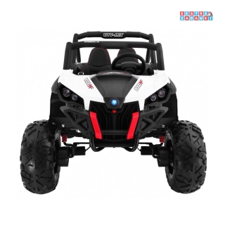 [outlet] Superstar UTV-MX dwuosobowy buggy na akumulator - biały, 4x45W, 12V/18Ah, pilot, pokrowiec, LED, BT [XMX-603]
