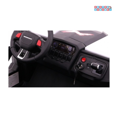 [outlet] Superstar UTV-MX dwuosobowy buggy na akumulator - biały, 4x45W, 12V/18Ah, pilot, pokrowiec, LED, BT [XMX-603]