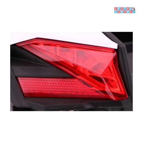 [outlet] Superstar UTV-MX dwuosobowy buggy na akumulator - biały, 4x45W, 12V/18Ah, pilot, pokrowiec, LED, BT [XMX-603]
