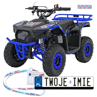 [ATV-13A] Quad Spalinowy 49CC SIRIUS Siedzenia z ekoskóry pojazd dla dzieci jednocylindrowy dwusuwowy