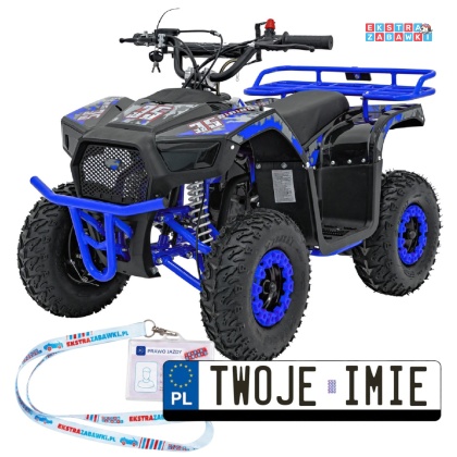 [ATV-13A] Quad Spalinowy 49CC SIRIUS Siedzenia z ekoskóry pojazd dla dzieci jednocylindrowy dwusuwowy