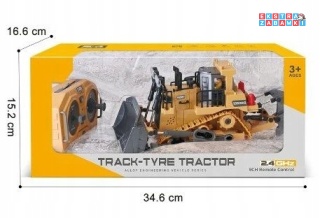 [BC1040] Buldożer spychacz zdalnie sterowany RC spycharka z pilotem 2.4GHz Model 1:20