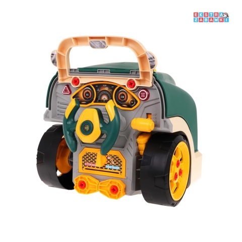 Warsztat mechanika autobus silnik auto do rozkręcania - zielony [D001-3]