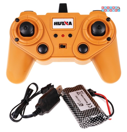 [1592] HUINA Koparka 1:14 zdalnie sterowana RC pilot ruchome ramie obracana platforma