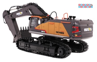 [1592] HUINA Koparka 1:14 zdalnie sterowana RC pilot ruchome ramie obracana platforma