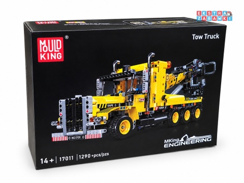 [17011S] Klocki 1290 el. Technic pojazd holownik Road Trailer Mould King
