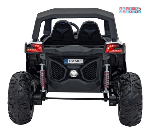 UTV-MX 2000n buggy na akumulator - biały, 4x75W 24V/7Ah, EVA, LED, ekoskóra, USB, MP3 [XMX-603B]