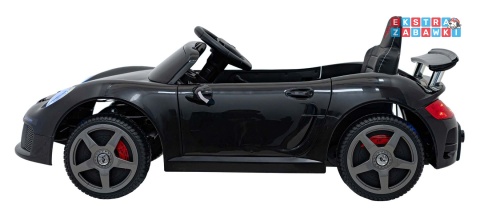 RUF CTR3 na akumulator - czarny, 2x35W 12V/9Ah, ekoskóra, EVA, pilot, pasy, panel muzyczny [BRD-2188]