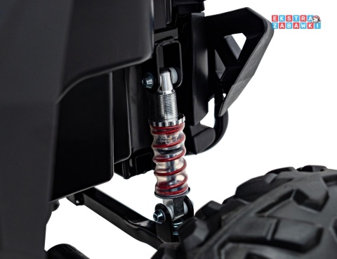UTV-MX 2000n buggy na akumulator - czarny, 4x75W 24V/7Ah, EVA, LED, ekoskóra, USB, MP3 [XMX-603B]
