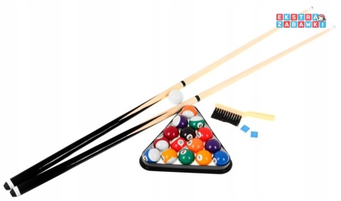 Duży składany stół do gier 3w1 – bilard, ping pong, stół/ława, 184 x 97.5 cm + akcesoria [T56026(6).PLUS]