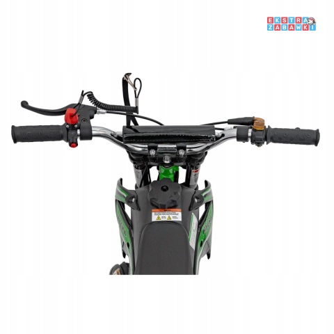 [outlet] Motocykl spalinowy Renegade 50R - zielony, 49CC, do 70 kg, 40 km/h, pompowane koła, kluczyk [DB709]