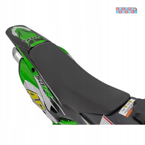 [outlet] Motocykl spalinowy Renegade 50R - zielony, 49CC, do 70 kg, 40 km/h, pompowane koła, kluczyk [DB709]