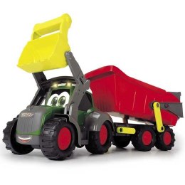 DICKIE Happy Traktor z przyczepką Fendt Światło Dźwięk