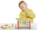 Viga Toys Drewniany Warsztat Majsterkowicza z Narzędziami Edukacyjny Montessori