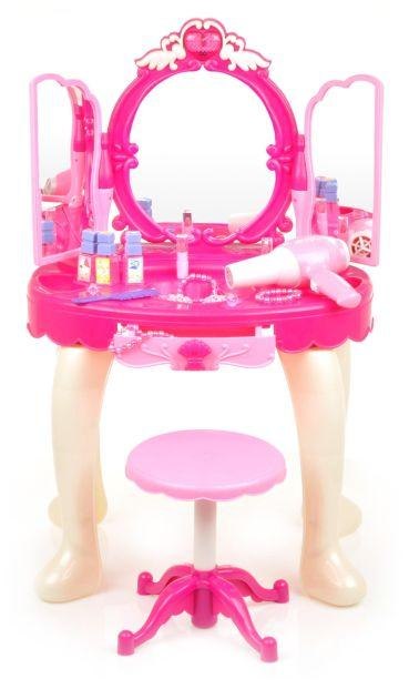 Image of Emily - Toaletka dla Małej Księżniczki - dźwięki, światło, akcesoria, gniazdo MP3