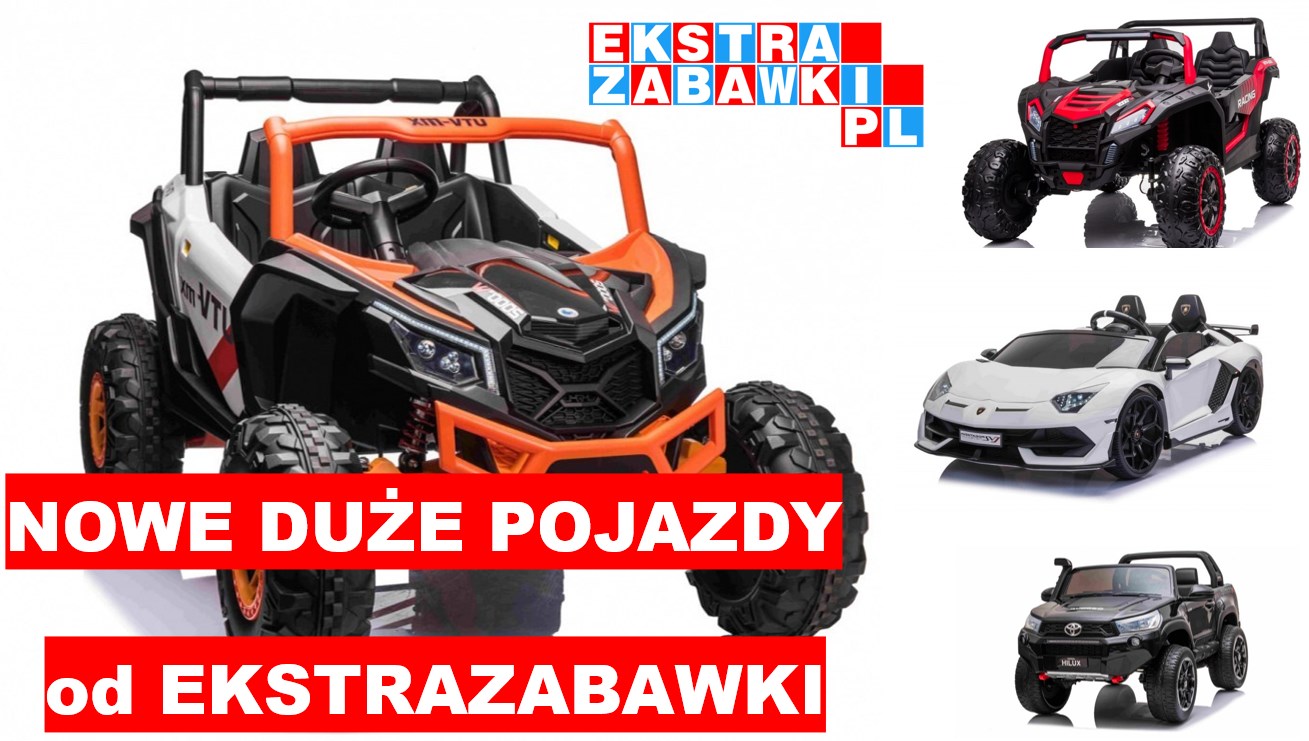 Nowe auta na akumulator dla dzieci - nowości w roku 2021