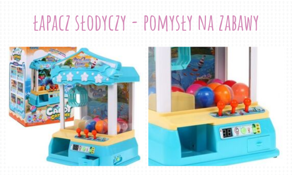 Łapacz słodyczy – pomysły na rozwojowe zabawy