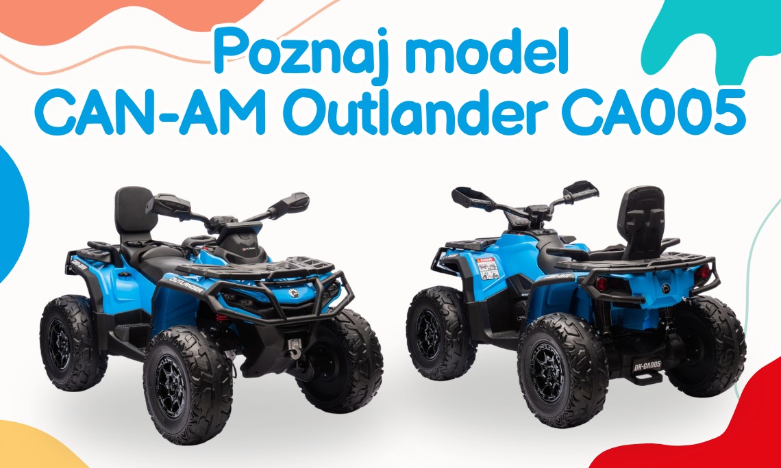 Poznaj model - CAN-AM Outlander CA005 - mocny quad dla dzieci